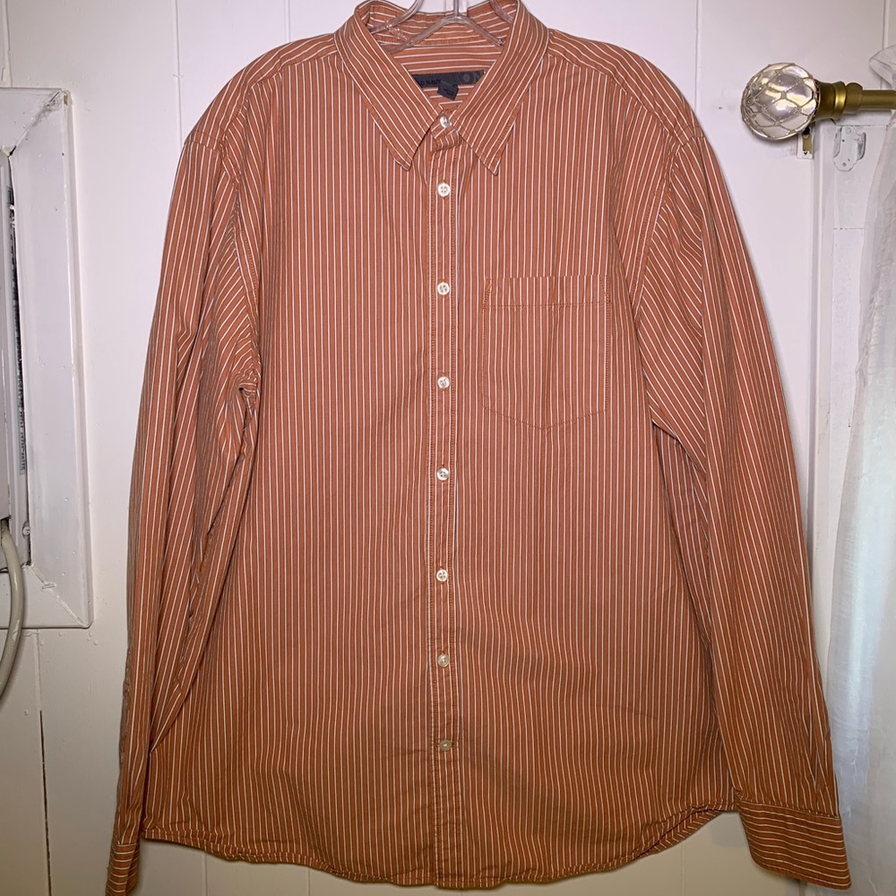 Mens XL Old Navy Long Sleeve Button Down Shirt